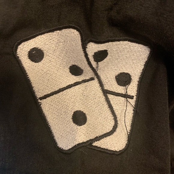 Hornitos Tequila Tropical Breeze Men's Cargo shirt with dominoes patches - Picture 5 of 8